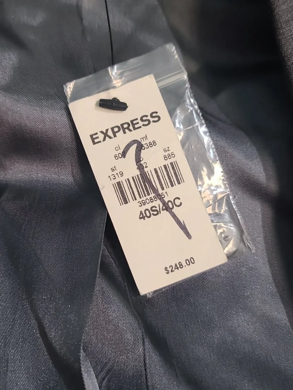 Express photographer blazer
